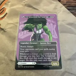 MTG Jennifer Walters Borderless 355 Mtg Super Heroes She-Hulk! - Image 2
