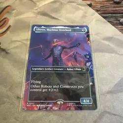 Mint/Near-Mint, English - 1 x MTG Ultron, Machine Overlord - Borderless Commande - Image 1