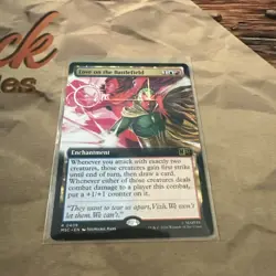 x1 Love on the Battlefield - Extended MTG Commander: Marvel Super Heroes #0408 - Image 1