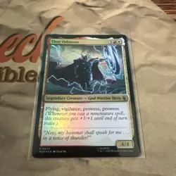 Thor Odinson 234 MSH Magic: The Gathering U Foil NM - Image 1