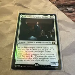 x1 Matt Murdock, Justice Seeker - Foil R MTG Commander: Marvel Super Heroes M/NM - Image 1