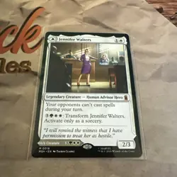 Jennifer Walters 18 Mythic Marvel Super Heroes Magic: The Gathering NM MSH - Image 1