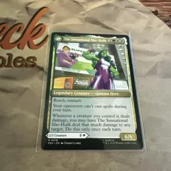 Jennifer Walters 18 Mythic Marvel Super Heroes Magic: The Gathering NM MSH - Image 2