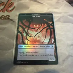 MTG FOIL {Squirrel Token} // {The Void Token} - Marvel Super Heroes #014 - Image 1