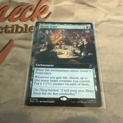 Heroic Feast (Extended Art) 414 Marvel Super Heroes Magic: The Gathering Regular - Image 1