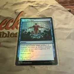 I Am Iron Man Foil 58 Marvel Super Heroes Magic the Gathering - Image 1