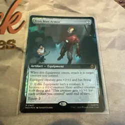 MTG Iron Man Armor Marvel Super Heroes Foil Mythic 0248 - Image 1