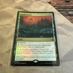 MTG Castle Doom FOIL MSH English #0263 - Image 1