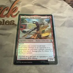 Hawkeye, Young Avenger (Foil) Uncommon MTG Marvel Super Heroes 0131 - Image 1
