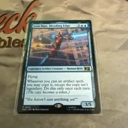 MTG Iron Man, Bleeding Edge [MSC] #626 Regular! - Image 1