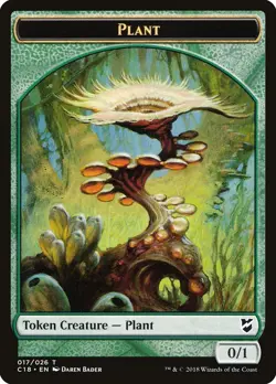 MTG Beast // Plant ** Commander 2018 Tokens ** English - Image 2
