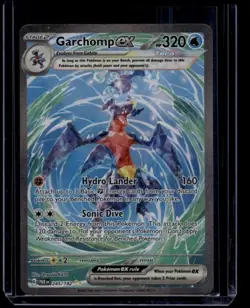 Pokemon TCG Garchomp ex 245/182 Paradox Rift Special Illustration Rare NM - Image 1