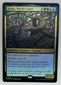 MTG Koma, World-Eater Foundations Foil - Image 1