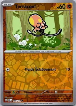 Carte Pokemon Terracool 088/159 Reverse - 2025 - Image 1