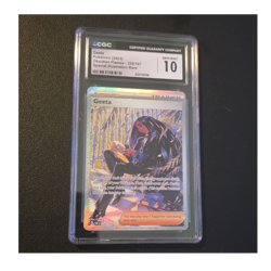 Pokemon Geeta 226/197 SV03 Obsidian Flames SIR Full Art Holo CGC 10 - Image 1