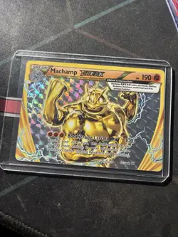 Pokemon TCG Machamp Evolutions Holo Rare Card 60/108 Break - Image 1