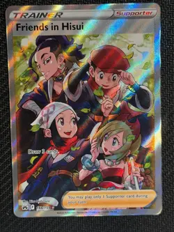 Friends in Hisui 148/159 Ultra Rare Crown Zenith Pokemon Near Mint - Image 1