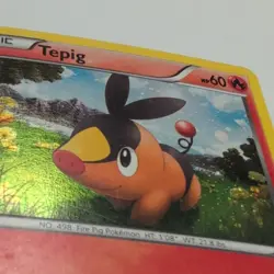 Pokemon TCG Black & White Tepig 15/114 & Pignite 17/114 Rev Holo Lot (2) MP - Image 5