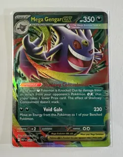 Pokemon TCG Mega Gengar EX 073 Black Star Promo Mega Moonlit Tin NM - Image 1