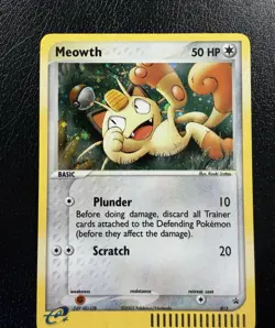 Meowth 013 Nintendo Black Star Promo Pokemon TCG With Swirl🌀MP - Image 2