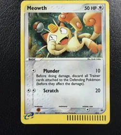 Meowth 013 Nintendo Black Star Promo Pokemon TCG With Swirl🌀MP - Image 3