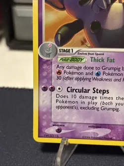 Pokemon Grumping Holo 20/100 Stamped Crystal Guardians Holo LP-MP (description) - Image 4
