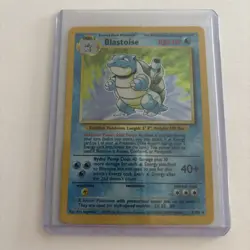 Blastoise 2/102 Holo Base Set Pokemon 1999 - Image 1
