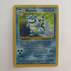 Blastoise 2/102 Holo Base Set Pokemon 1999 - Image 2