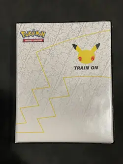 Pokemon First Partner 25th Anniversary Jumbo Binder Complete Set Of 24 + Pikachu - Image 1