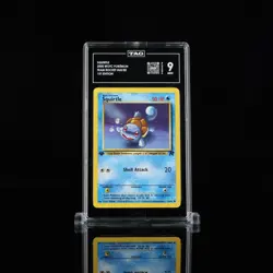 2000 Pokemon Team Rocket Squirtle #68 1st Ed TAG 9 - Image 1