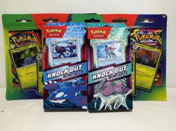 Pokemon TCG Sealed Bundle Knock Out Collections + 2 Vileplume Checklane Blisters - Image 1