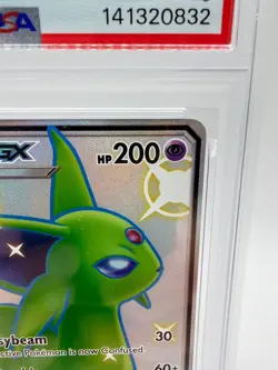 2019 Pokemon S&M Hidden Fates Espeon GX #SV60 | PSA 9 MINT - Image 3