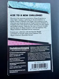 Pokemon TCG Mega Evolution Ascended Heroes Booster Bundle Box 6 Packs English - Image 2