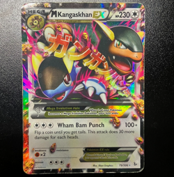 Mega Kangaskhan EX 79/106 XY Flashfire Ultra Rare Holofoil 2014 Pokemon TCG MP - Image 1