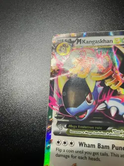Mega Kangaskhan EX 79/106 XY Flashfire Ultra Rare Holofoil 2014 Pokemon TCG MP - Image 3