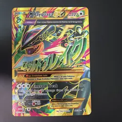 Pokemon TCG M Rayquaza EX Full Art Holo 98/98 XY Ancient Origins MP/HP - Image 1