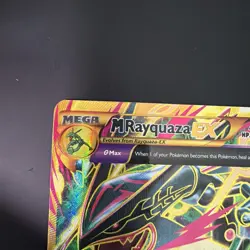 Pokemon TCG M Rayquaza EX Full Art Holo 98/98 XY Ancient Origins MP/HP - Image 5