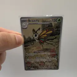 Pokemon TCG Beautifly 219/217 ASC EN 2026 Full Art Holo Rare - Image 5