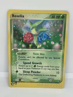 Roselia 9/97 Holo Rare Dragon Pokemon Holo MP + - Image 1