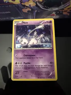 2017 Mew Black Star Holo Promo XY192 XY Promos Pokemon - Image 1