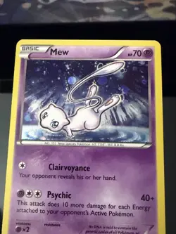 2017 Mew Black Star Holo Promo XY192 XY Promos Pokemon - Image 5