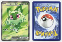 Sprigatito ex 251/217 Ultra Rare Ascended Heroes Pokemon Holo NM - Image 3
