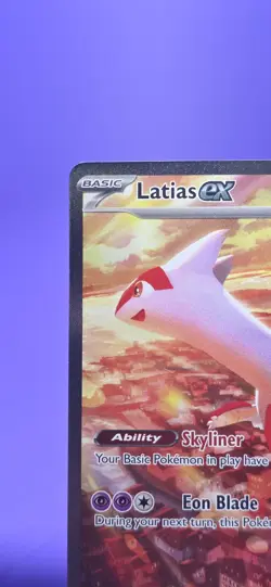 Latias EX 239/191 Surging Sparks SIR Full Art Holo PACK FRESH - Image 3