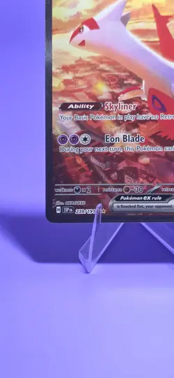 Latias EX 239/191 Surging Sparks SIR Full Art Holo PACK FRESH - Image 4