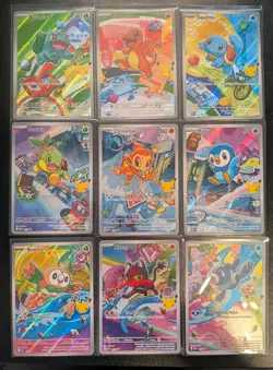 Pokemon First Partner Illustration Collection Series 1 COMPLETE and GRADABLE - Image 1