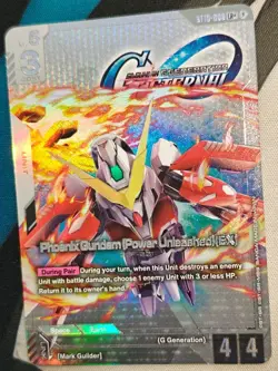Gundam Card Game St10 Phoenix Gundam LR+ - Image 1
