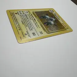 1999 Pokemon MAGNETON Base Set HOLO Foil Rare Unlimited Edition Card 9/102 WotC - Image 3