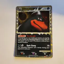 Pokemon Houndoom Prime 82/90 HGSS Undaunted Holo Rare Card- Never Played - Image 1
