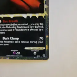 Pokemon Houndoom Prime 82/90 HGSS Undaunted Holo Rare Card- Never Played - Image 2