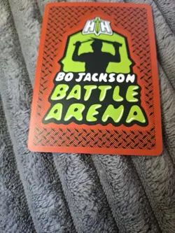 Bo Jackson Battle Arena Showtime #3 First Edition Steel Card 2024 Paper - Image 4